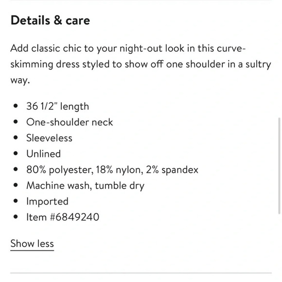 Dress The Population Black Vera One Shoulder Body Con Bandage Dress Size M - Picture 14 of 15